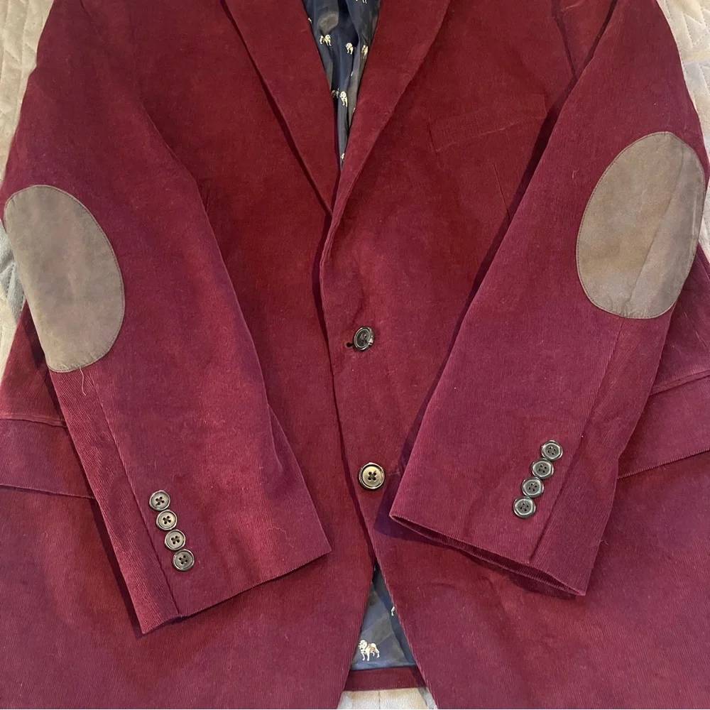 Polo Ralph Lauren Black Label corduroy blazer mens size‎ 46R EUC